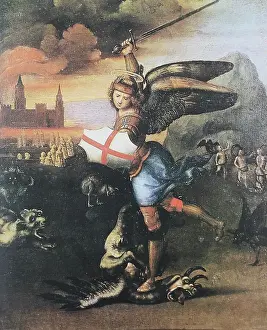 Activities Prints: Saint Michael Defeats the Dragon