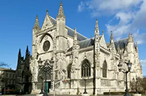 Images Dated 5th March 2012: Saint Michel Basilica, Bordeaux, Gironde, Aquitaine, France