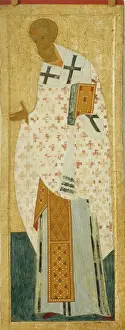 Prints of Saint Nicholas, ca 1502. Found in the collection of the State Open-air Museum Kirillo-Belozersky Monastery. (Photo by Fine Art Images/Heritage Images/Getty Images) Celebrate the Season: A Curated Collection of Christmas Art: Saint Nicholas, ca 1502. Artist: Dionysius (ca. 1450-before 1508)