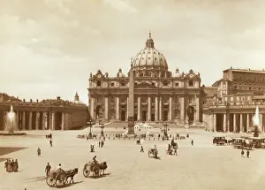 Peters Basilica Prints: Saint Peter's Basilica, Rome