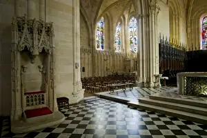 Bordeaux Prints: Saint Seurin Basilica, Bordeaux, Gironde, Aquitaine, France