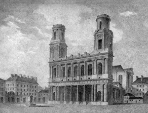 Feature Europe T Prints: Saint Sulpice
