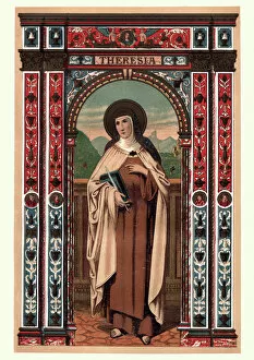 Digital Vision Vectors Collection: Saint Teresa of Avila