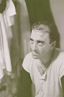 Sal Maglie Taking a Break