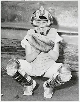 Sal Morini in Baseball Uniform