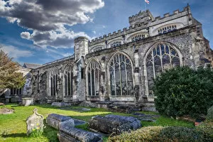 Images Dated 30th June 2016: Salisbury, church St Thomas Becket