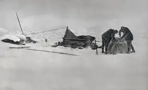 Survival Prints: Salomon Andree and Knut Frankel Packing up Camp