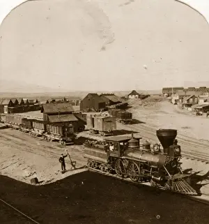 Square Black Prints: Salt Lake City