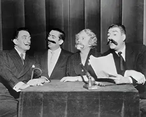 Salvador Dali with CBS Radio Members