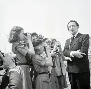 Expressionist Prints: Salvador Dali And Girl Scouts
