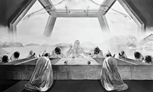 Surrealist Prints: Salvador Dali's The Sacrament of the Last Supper