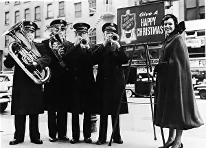 Salvation Army At Christmas
