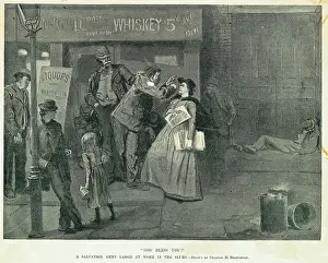 Gratitude Prints: Salvation Army Lassie Working in Slums