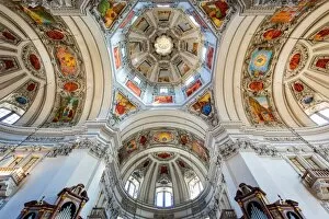 Images Dated 15th September 2016: Salzburg Cathedral of Salzburg, Austria