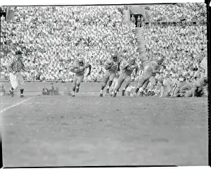 Sam Brown Running Around Blockers