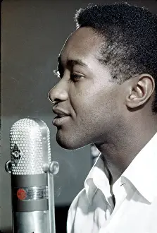 Prints of Soul Singer Sam Cooke at the RCA Recording Studio in Los Angeles, California circa 1959. (Photo by Jess Rand/Michael Ochs Archives/Getty Images) The man known as the King of Soul: Sam Cooke At RCA