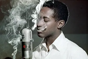 Prints of Soul Singer Sam Cooke at the RCA Recording Studio in Los Angeles, California circa 1959. (Photo by Jess Rand/Michael Ochs Archives/Getty Images) The man known as the King of Soul: Sam Cooke At RCA
