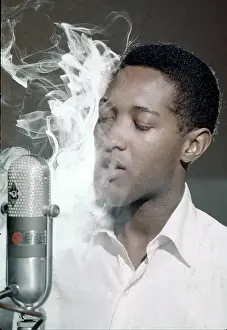 Prints of Soul Singer Sam Cooke at the RCA Recording Studio in Los Angeles, California circa 1959. (Photo by Jess Rand/Michael Ochs Archives/Getty Images) The man known as the King of Soul: Sam Cooke At RCA