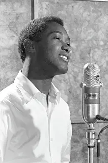 Prints of Soul Singer Sam Cooke at the RCA Recording Studio in Los Angeles, California circa 1959. (Photo by Jess Rand/Michael Ochs Archives/Getty Images) The man known as the King of Soul: Sam Cooke At RCA