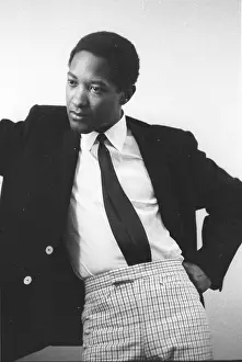 Prints of Soul singer Sam Cooke in his office at SAR Records located at 6425 Hollywood Boulevard circa 1961 in Los Angeles, California. ((Photo by Jess Rand/Michael Ochs Archives/Getty Images) The man known as the King of Soul: Sam Cooke At SAR Records