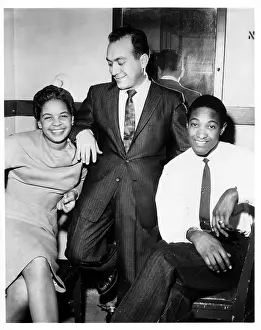 Prints of Soul singer Sam Cooke (right) with DJ Alan Freed and Zola Taylor of The Platters pose for a portrait circa 1958. (Photo by Michael Ochs Archives/Getty Images) The man known as the King of Soul: Sam Cooke With Zola Taylor And Alan Freed