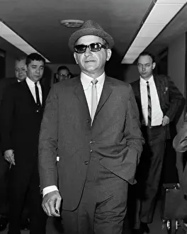 Sam Giancana Arrives at Court