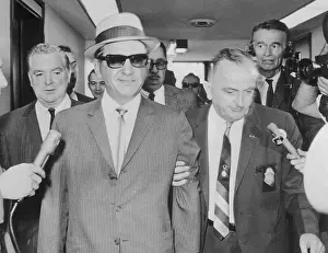 Sam Giancana in Custody
