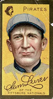 Sam Leever Cigarette Card