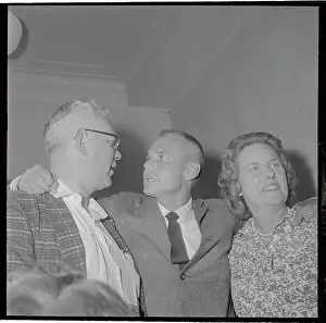 Sam Sheppard With His Brother and Sister-in-Law After being Released From Prison