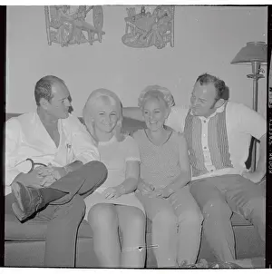 Columbus Prints: Sam Sheppard With Third Wife Colleen Strickland
