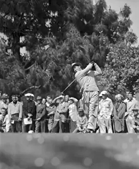 Brentwood Prints: Sam Snead Golfing at Western Open