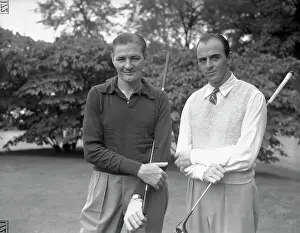 Hershey Prints: Sam Snead and Harold Jug McSpaden