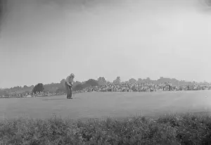 Difficult Prints: Sam Snead Putting During the US Open Championship