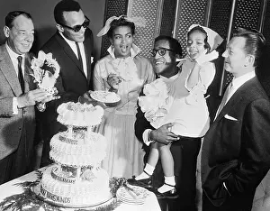 Lewis Prints: Sammy Davis Jr. Posing at His Wedding