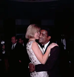 Sammy Davis Jr. and Wife May Britt Dancing