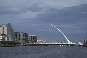 Images Dated 6th June 2014: Samuel Beckett Bridge, Dublin, Leinster, Ireland