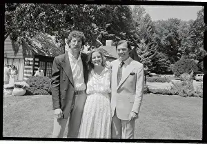 Samuel Bronfman II with his Family After his Wedding