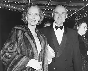 Samuel and Frances Goldwyn at the Theater