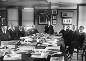 Union Prints: Samuel Gompers With Afl Council
