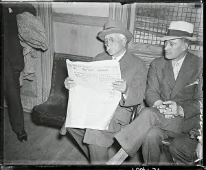 Samuel Insull Reading Paper