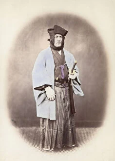 Felice Beato (1832-1909) Gallery: Samurai Warrior