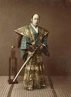 Descent Prints: Samurai warrior with sword and uniform