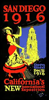 Exposition Prints: San Diego, 1916, California's new International Exposition