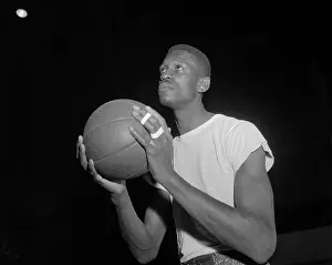 Bill Russell Prints: San Francisco Basketball Player Bill Russell