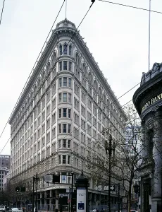 Nevada Prints: San Francisco, California Flatiron Building, constructed in the Financial District in 1913