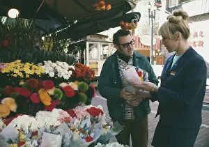 Huty31511 Prints: San Francisco Flower Stall