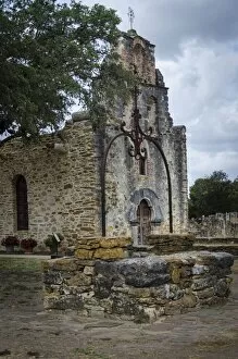 Images Dated 21st October 2015: San Francisco de la Espada: An Old Spanish Mission In Texas