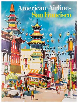 San Francisco Travel Poster