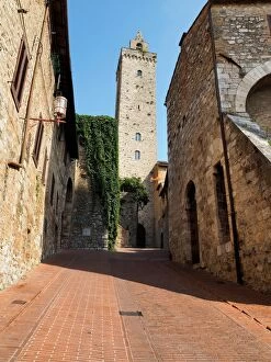 Images Dated 29th May 2016: San Gimignano Medieval Towers, Tuscany, Central Italy