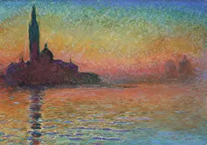 Venice Prints: San Giorgio Maggiore By Twilight, 1908